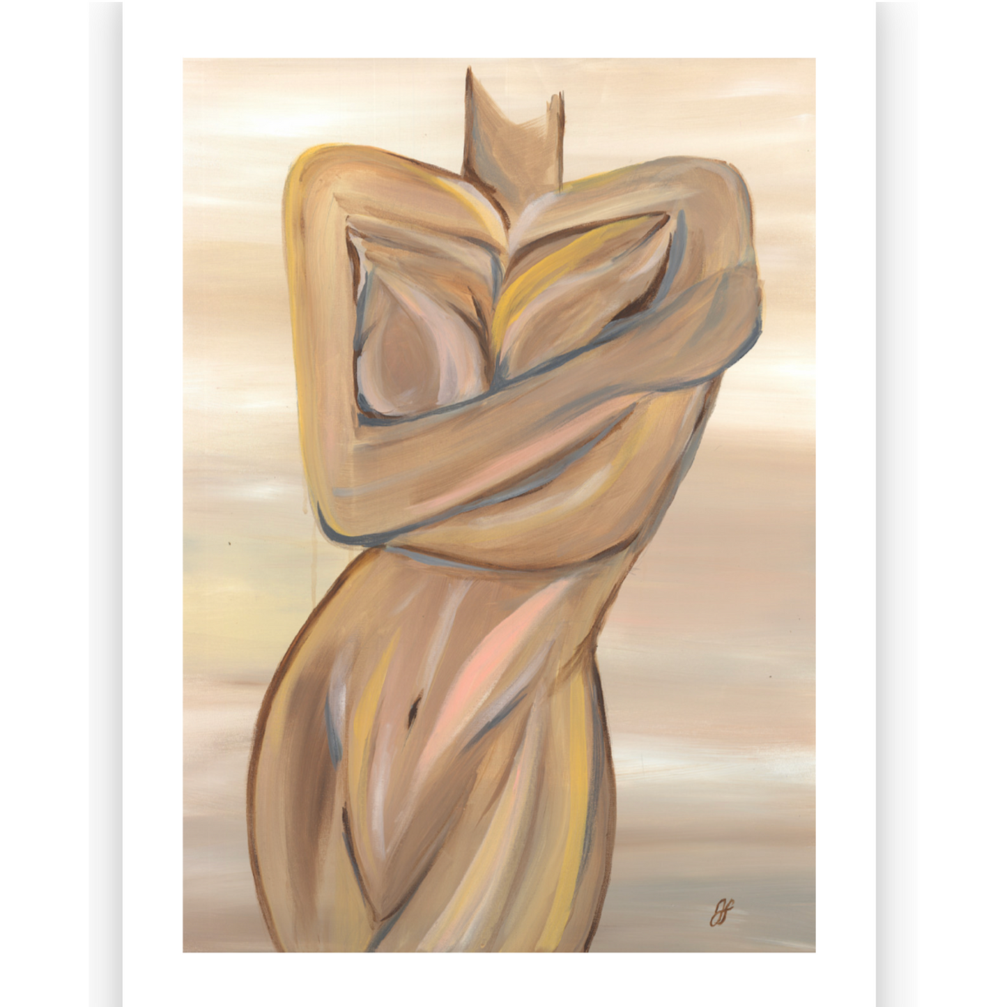 Embrace Fine Art Print Jade Fairbairn Art