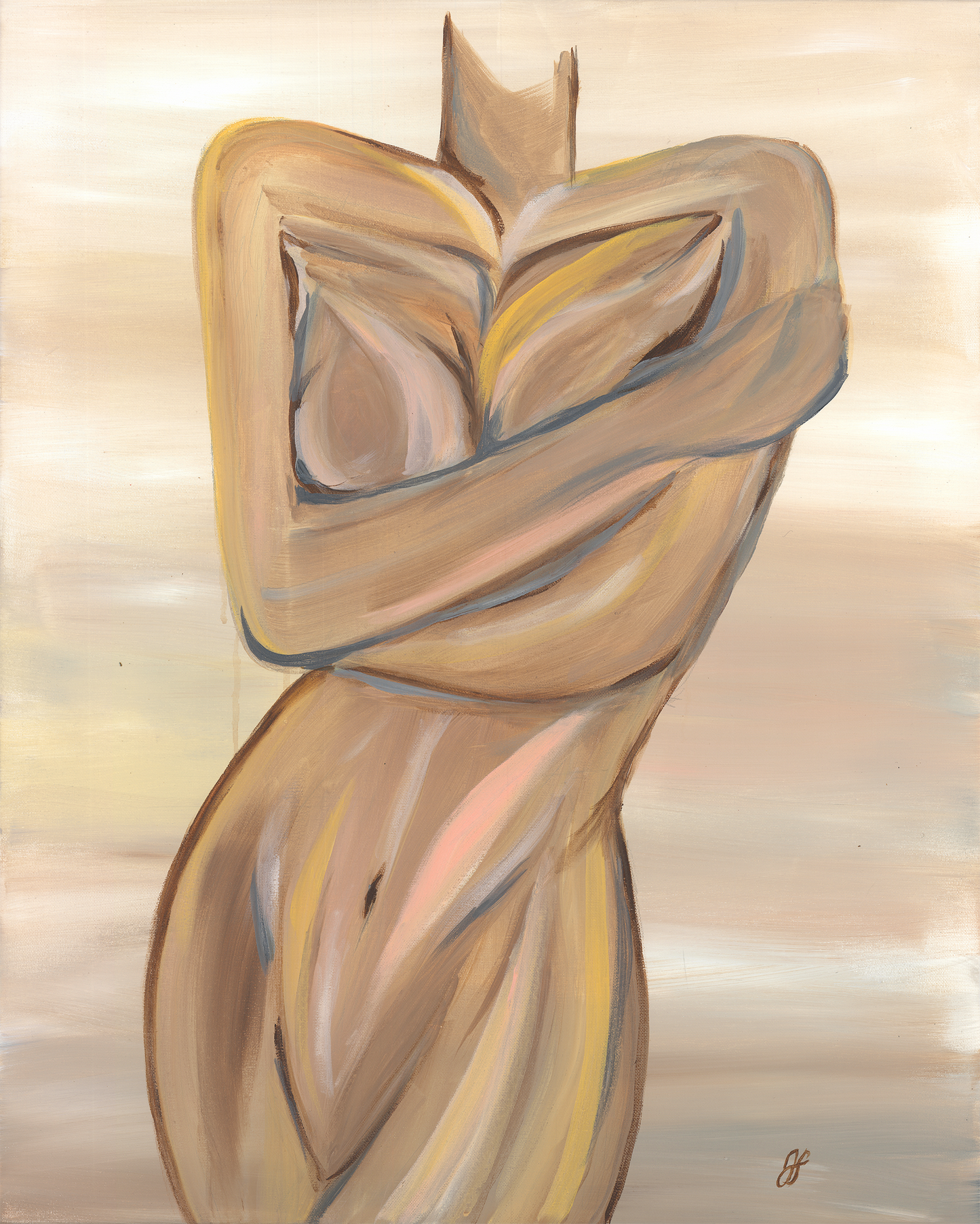 Embrace Fine Art Print Jade Fairbairn Art