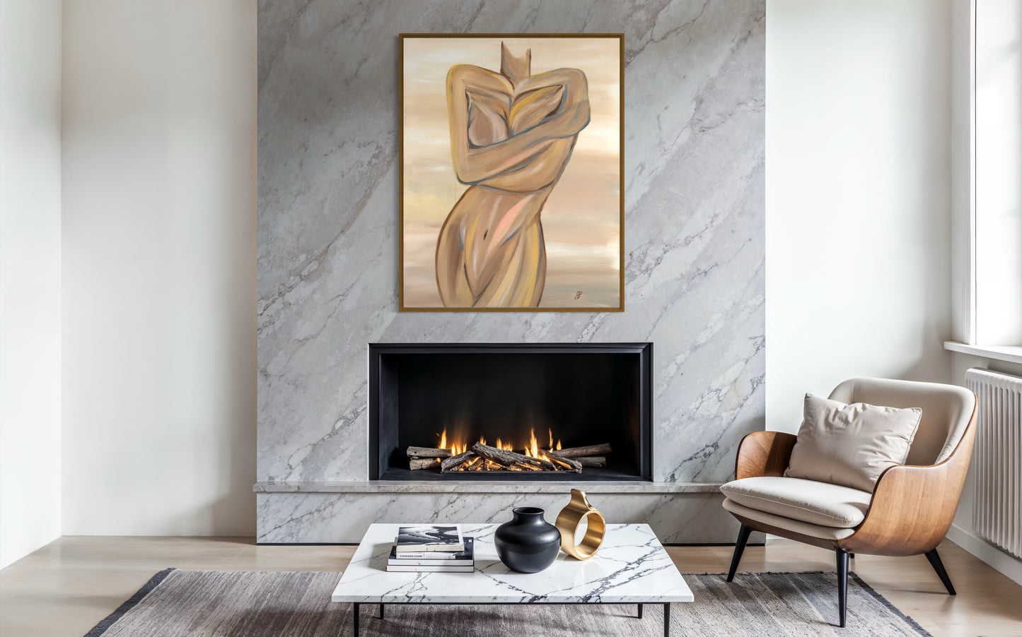 Embrace Fine Art Print Jade Fairbairn Art