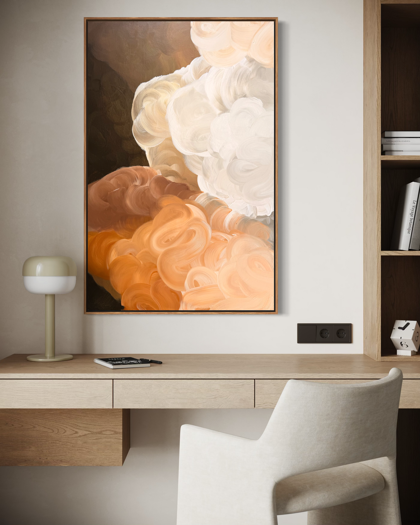 Jasper Abstract Art Print Jade Fairbairn Art