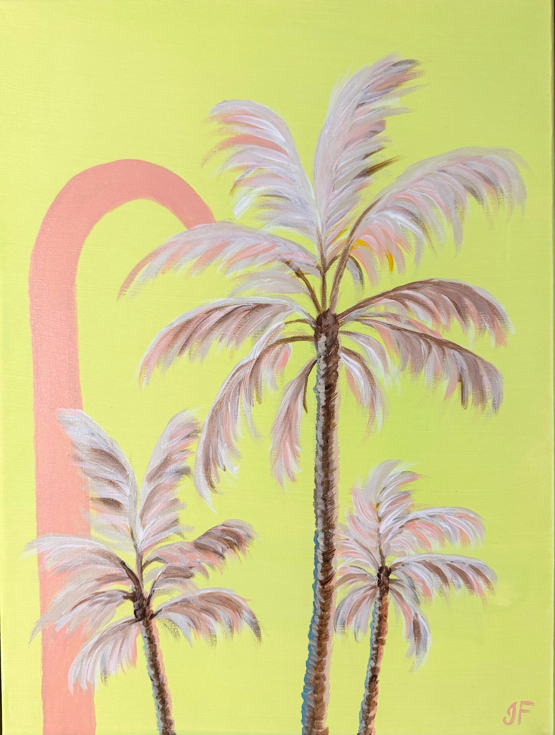 Neon Palms