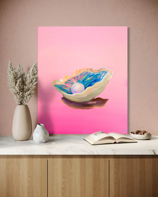 Disco Clam Art Print
