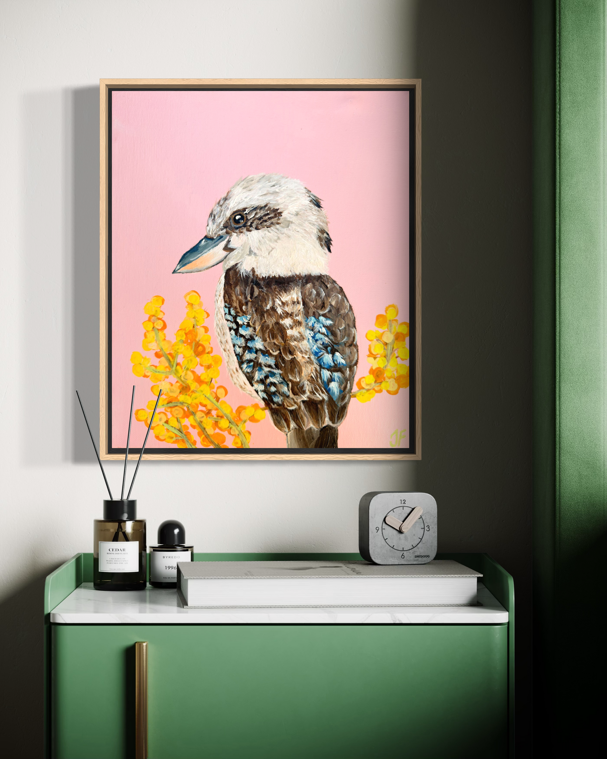 King Kookaburra Art Print